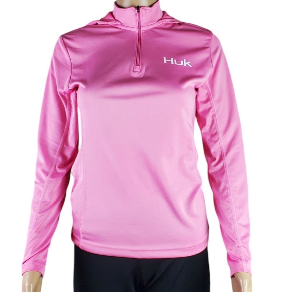 Huk Women's Pink Long Sleeve Top